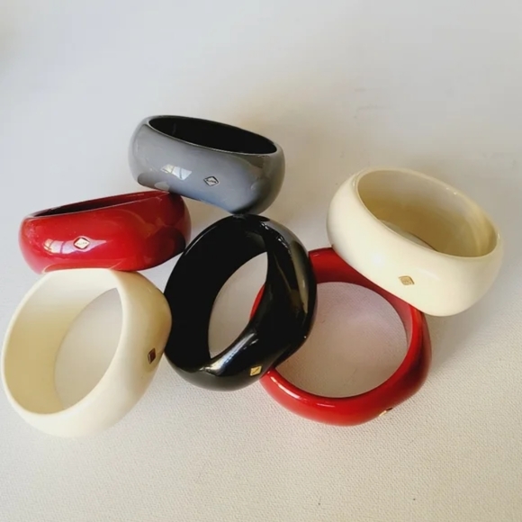 PILGRIM Danish Design Vintage Lucite Chunky, Elegant, Classy Timeless Ba… - Picture 6 of 6